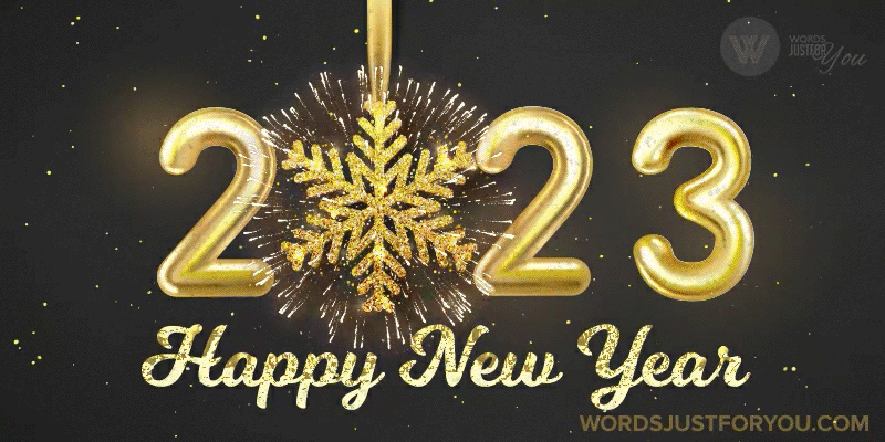 Happy New Year 2023 Gif 01 wordsjustforyou