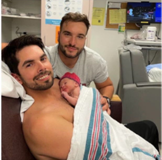 gay men with baby