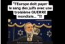 Ραβίνος Elyahu Kin: Η Ευρώπη πρέπει να πληρώσει το αίμα των Εβραίων μ’ έναν Τρίτο Παγκόσμιο Πόλεμο