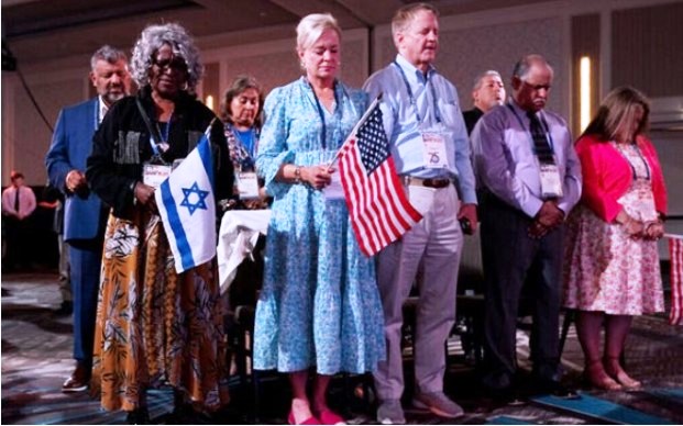 Σιωνιστές προσευχόμενοι για το Ισραήλ