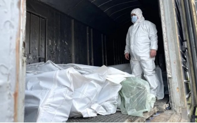 dead Russian soldiers