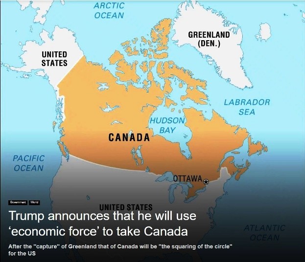 Trump wants to take Canada