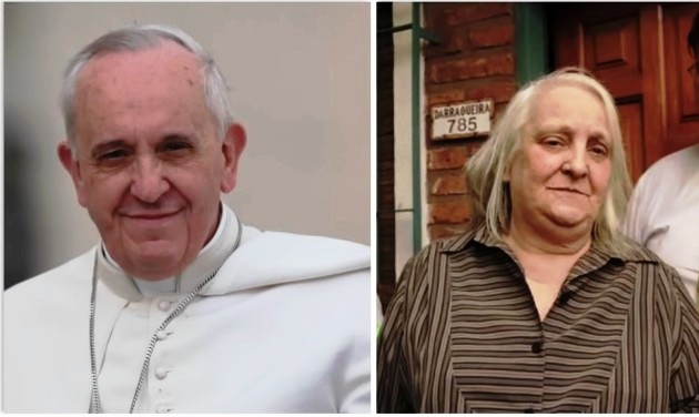 Pope Francis and Sister Maria Elena