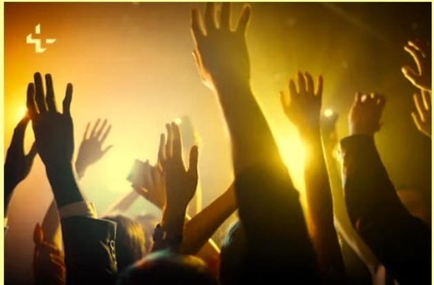 Hands lifted up in prayer